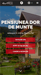 Mobile Screenshot of pensiuneadordemunte.ro